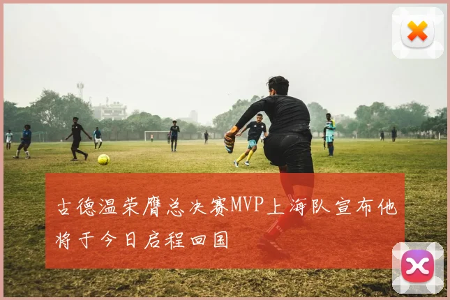 古德温荣膺总决赛MVP上海队宣布他将于今日启程回国
